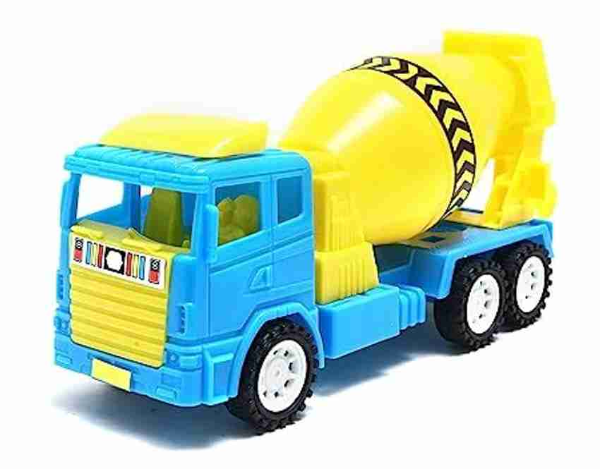 CSPARK BAND Push And Go Run Fast Cement Mixer Truck Toy multicolor pack of 1 Made In India Push And Go Run Fast Cement Mixer Truck Toy multicolor pack of 1 Made In India