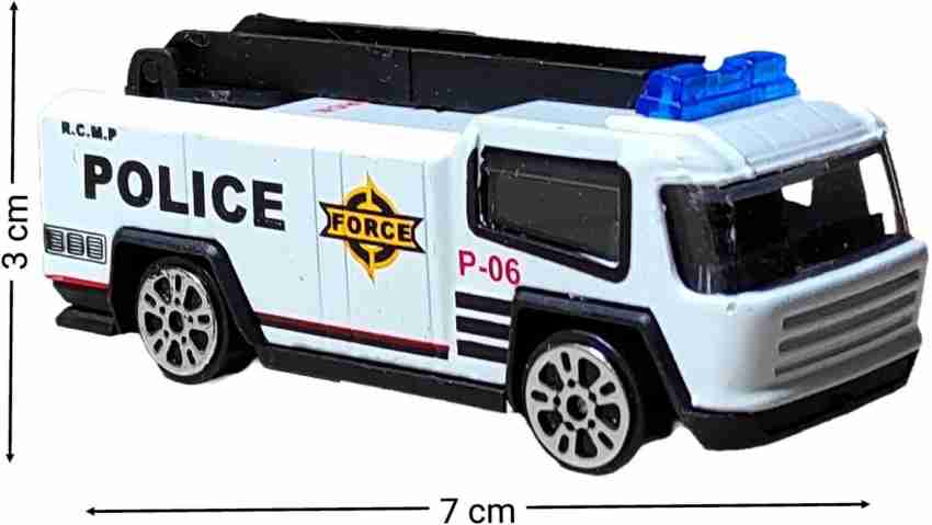 Vasuki DIE CAST METAL POLICE CAR SET TOY (PACK OF 5 MINI MODEL POLICE  VEHICLES) - DIE CAST METAL POLICE CAR SET TOY (PACK OF 5 MINI MODEL POLICE  VEHICLES) . shop