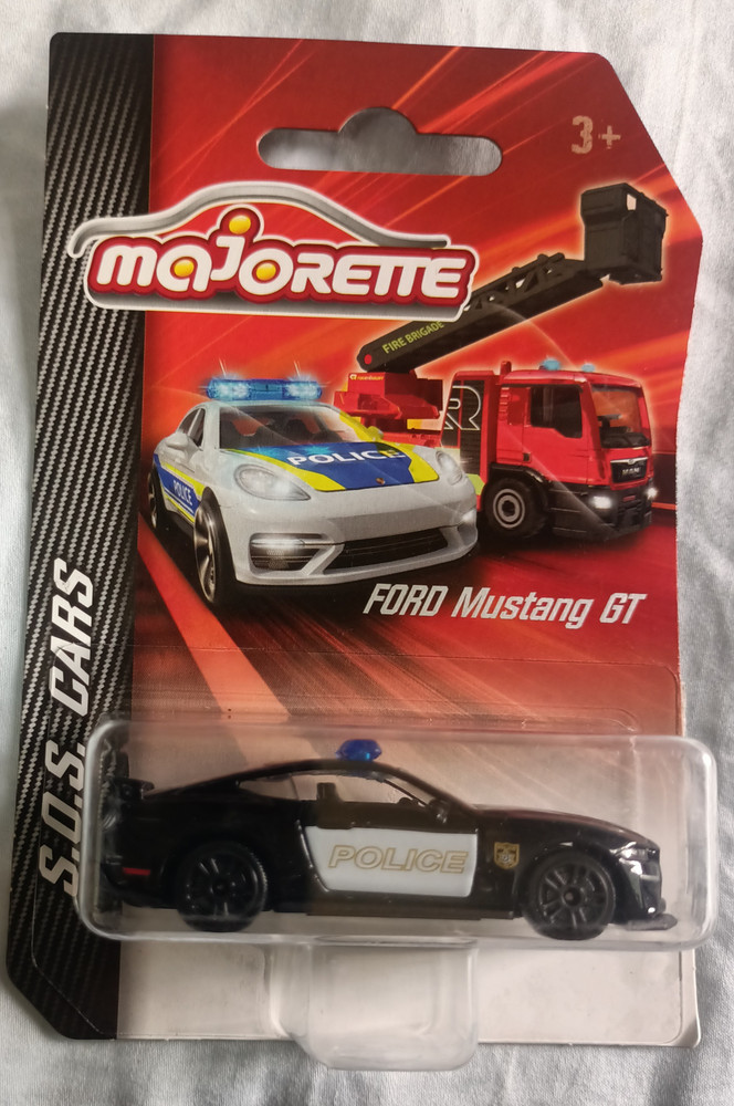 Majorette Ford Mustang GT Police Car from S.O.S Cars Series One Piece Toy Car Ford Mustang GT Police Car from S.O.S Cars Series One Piece Toy Car shop