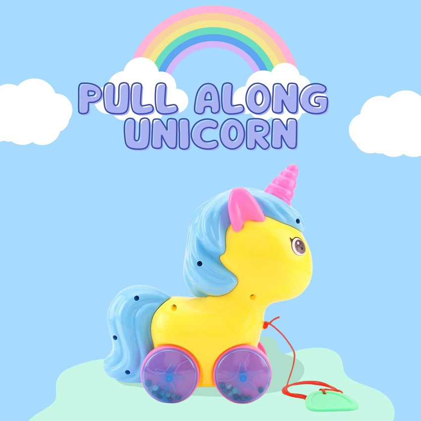 Unicorn pull toy on sale