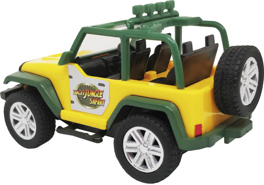 Toyify Set of 4 Combo Pull Back go Action Jungle Safari Toys For
