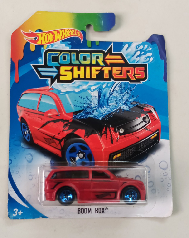 HOT WHEELS Boom BOX Color Shifters Car One Piece Boom