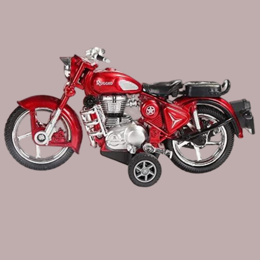 KIDDOYS Pull Back Action In Look Like A Real Bullet Model Bike