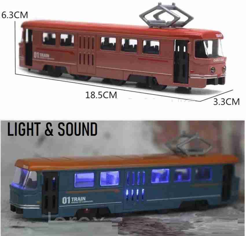 Diecast metal store trains