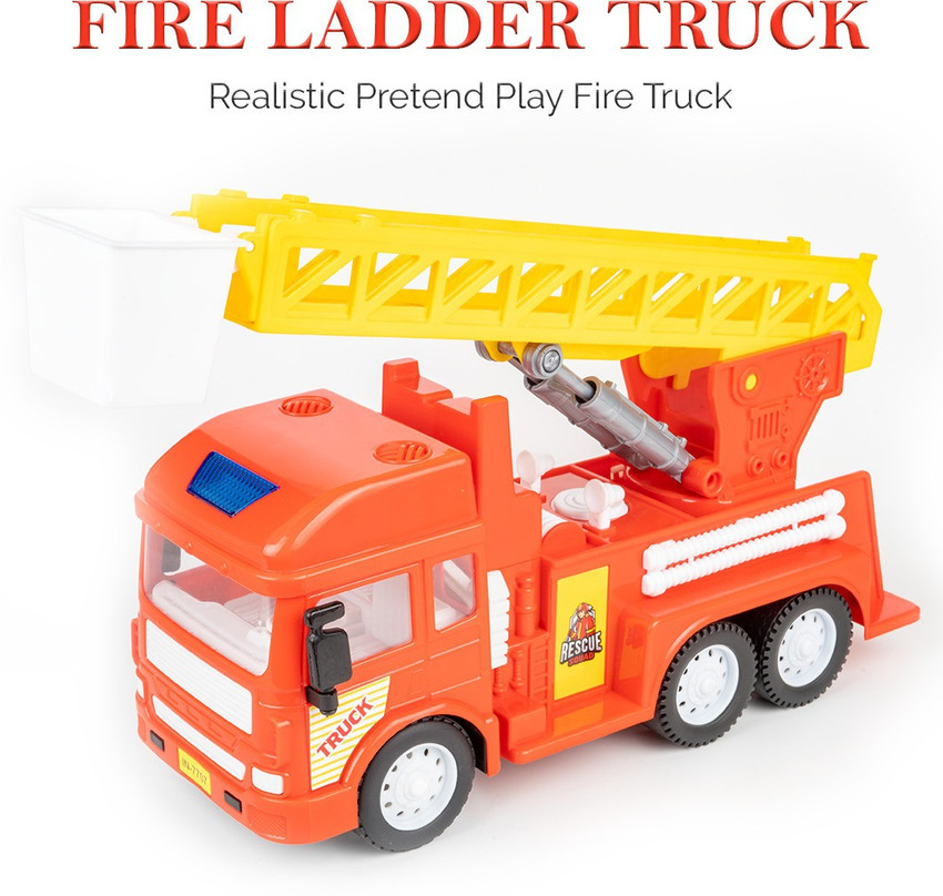 Realistic toy fire truck 2025