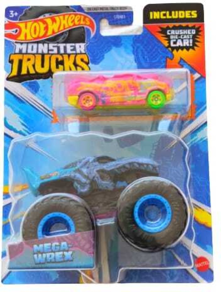 MEGA Hot Wheels Mega-Wrex Monster Truck Building Set with 1 Figure