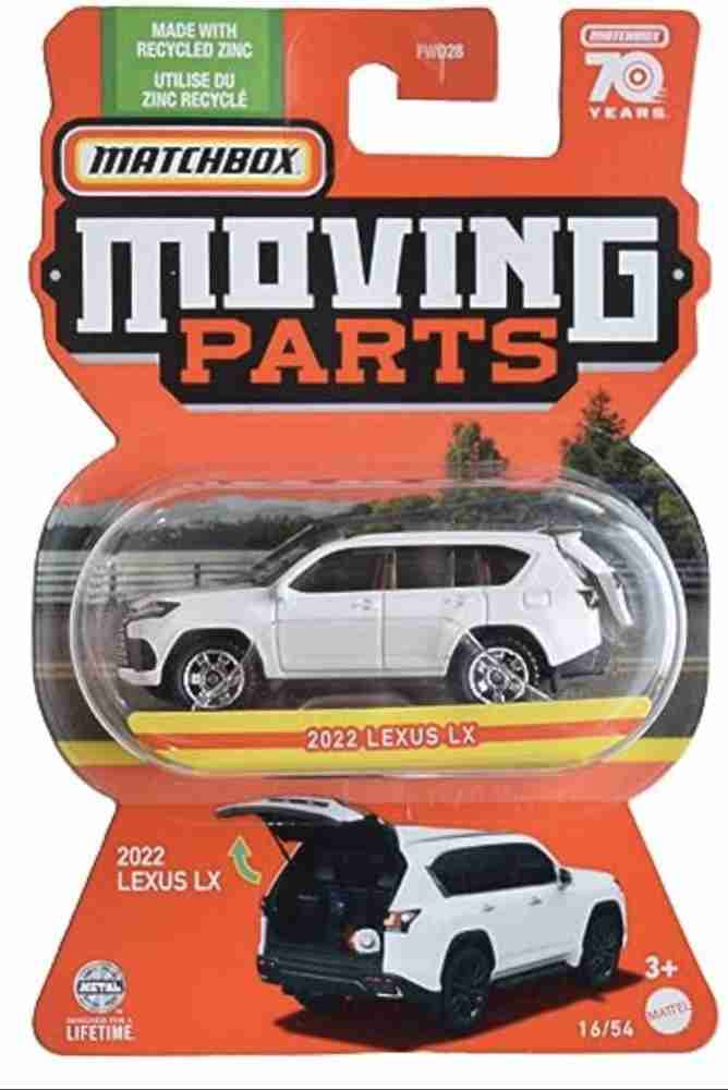 MATCHBOX 2022 LEXUS LX MOVING PARTS DIECAST TOY VEHICLE 2022 LEXUS LX MOVING PARTS DIECAST TOY VEHICLE shop for MATCHBOX products in India. Flipkart