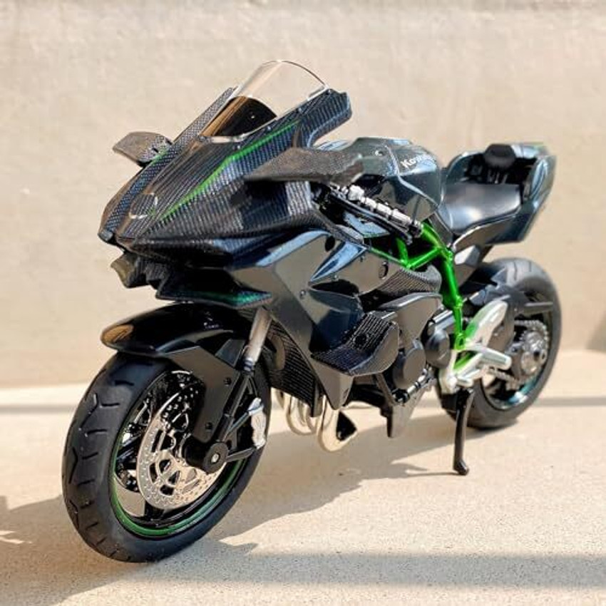 Bestie Toys 1 9 Scale Diecast Motorcycle Model Toys Kawasaki Ninja H2 H2R Miniature Replica 1 9 Scale Diecast Motorcycle Model Toys Kawasaki Ninja H2 H2R Miniature Replica shop for Bestie Toys