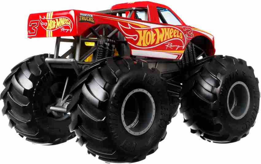 HOT WHEELS Monster Trucks Oversized Monster RACING Truck 1 24