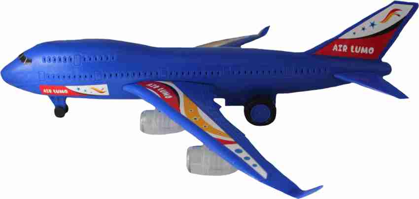 Blue aeroplane toy discount