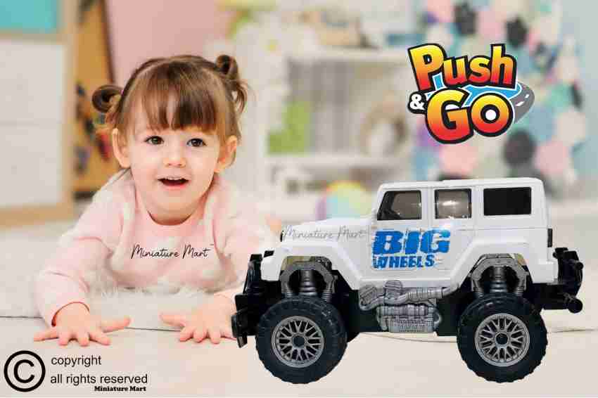 Miniature Mart Big Size Push & Go Toy Car for Boys
