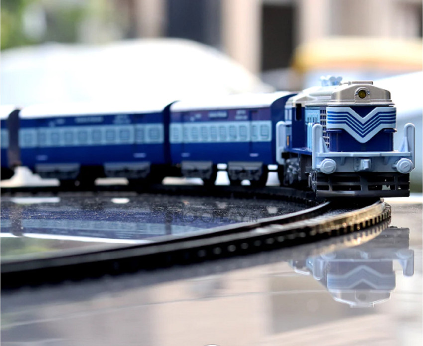 Sheel Passenger Indian Toy Train For Kids Battery Operated 13