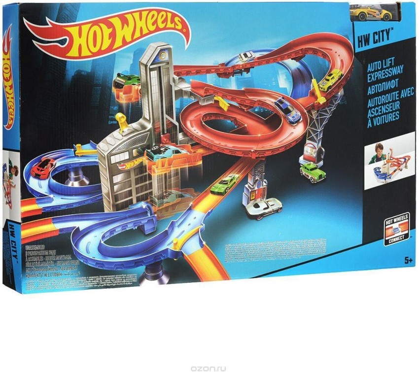 Hot wheels city motorized 2024 race