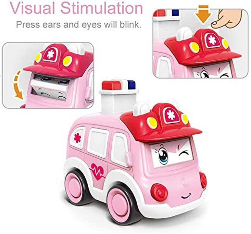 Pink police 2025 car toy