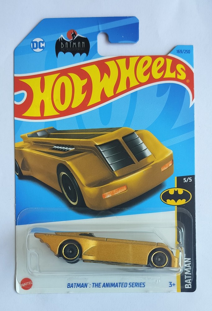 Carrinho Hot Wheels, Temático, Batman: The Animated Series, Batman 3/5