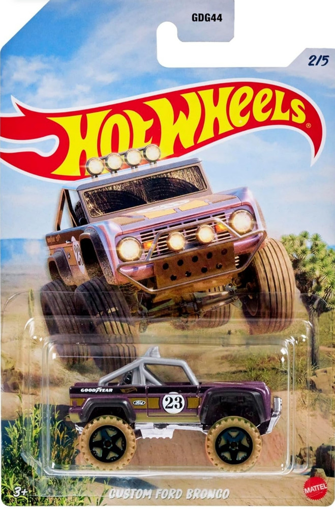 HOT WHEELS CUSTOM FORD BRONCO 1 64 SCALE CARS DIECAST VEHICLE