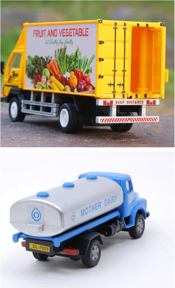 Toy milk delivery truck outlet