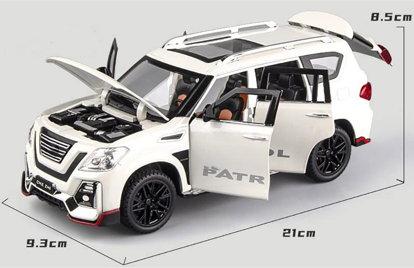 Nissan patrol diecast model outlet car