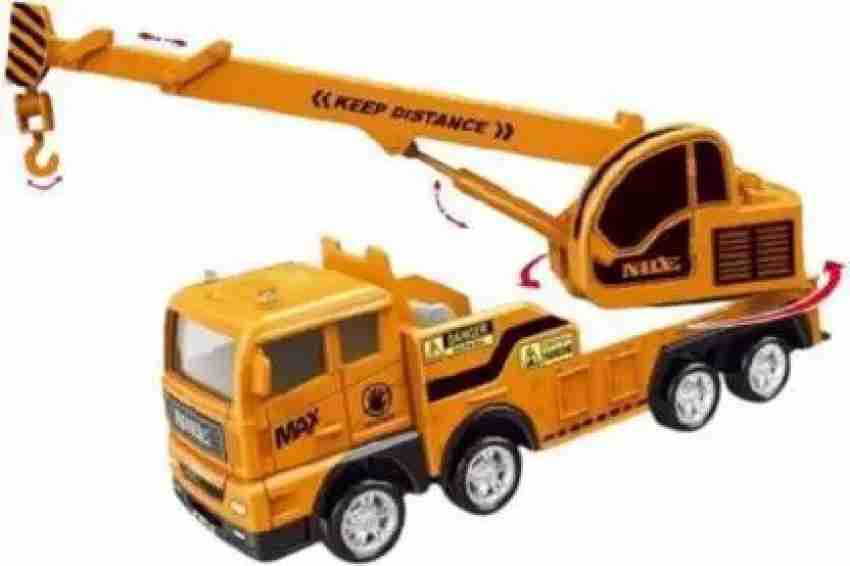 Just craft Engineering Construction Friction Powered Vehicles Car Crane Toy  for Kids - Engineering Construction Friction Powered Vehicles Car Crane Toy  for Kids . shop for Just craft products in India.