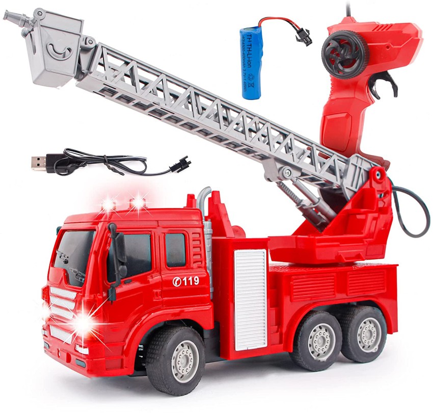 Remote control fire truck that sprays water online