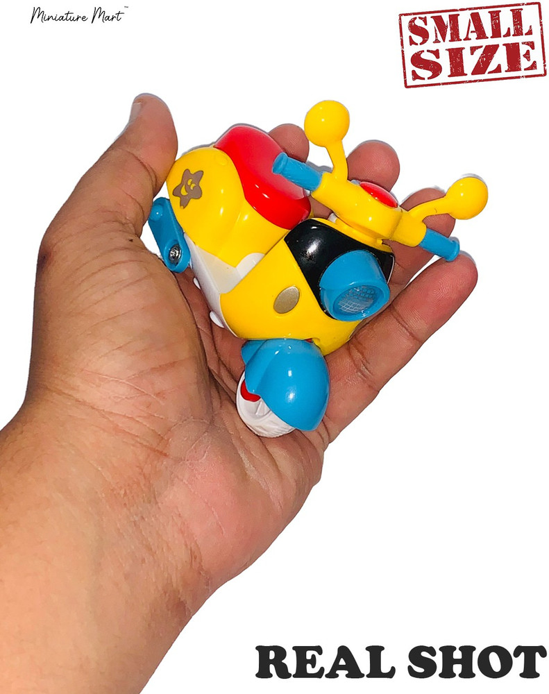 Wishmaster Pack Of 4 Small Size Scooter Toys For Kids 1 2 3 Years Friction Push Go Toy Pack Of 4 Small Size Scooter Toys For Kids 1 2 3