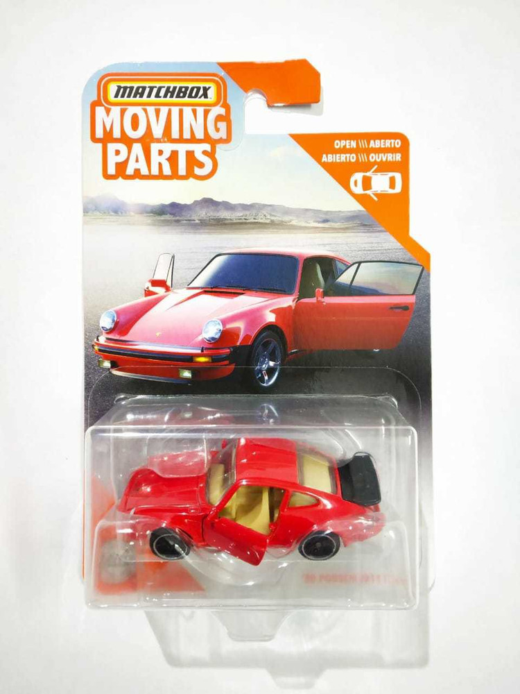 Mattel hotwheels Matchbox 80 Porsche 911 Turbo Matchbox 80