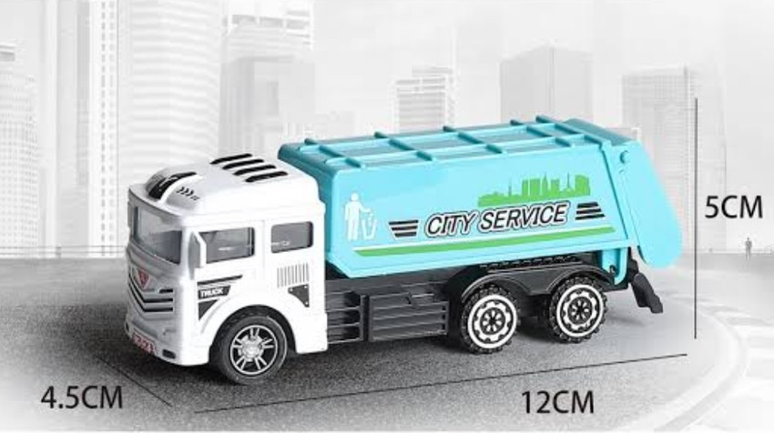 Diecast hot sale garbage truck