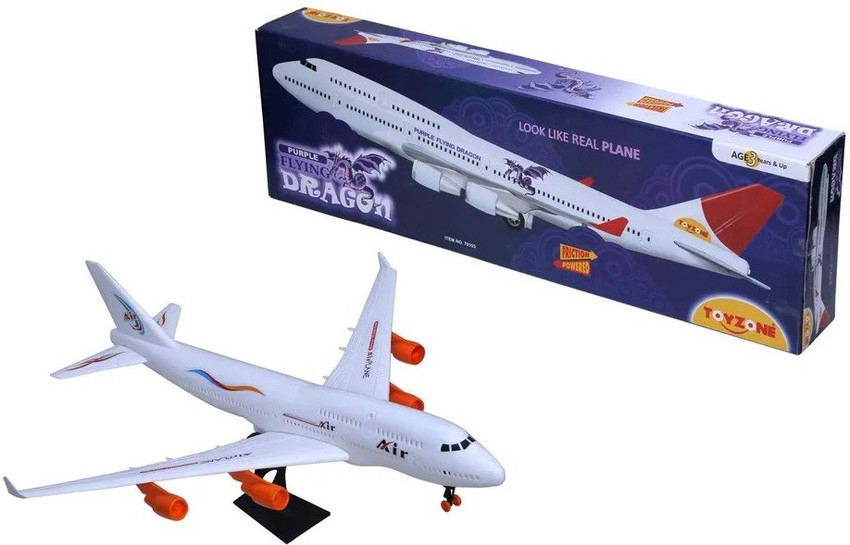 valuableplus Jumbo Size Aeroplan Model Push Go Toys for Kids