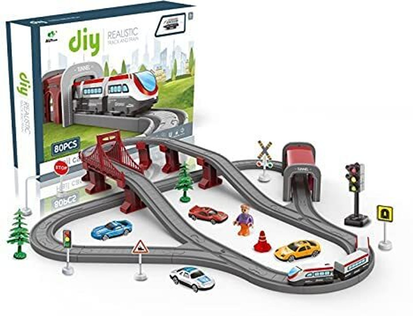 Electric train 2025 track set