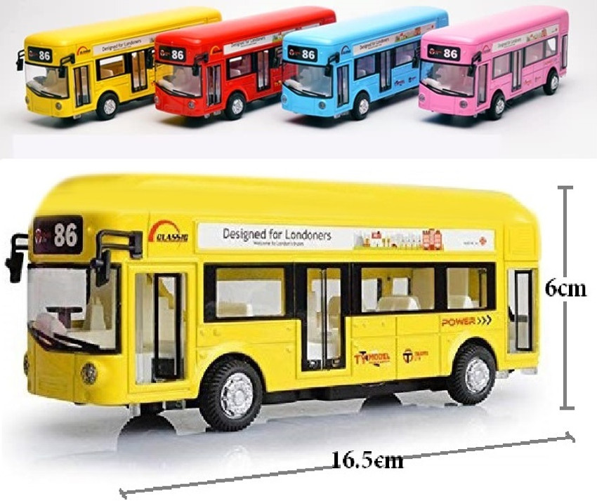 HALO NATION Pullback Metal Bus wit Openable Door Light Sound