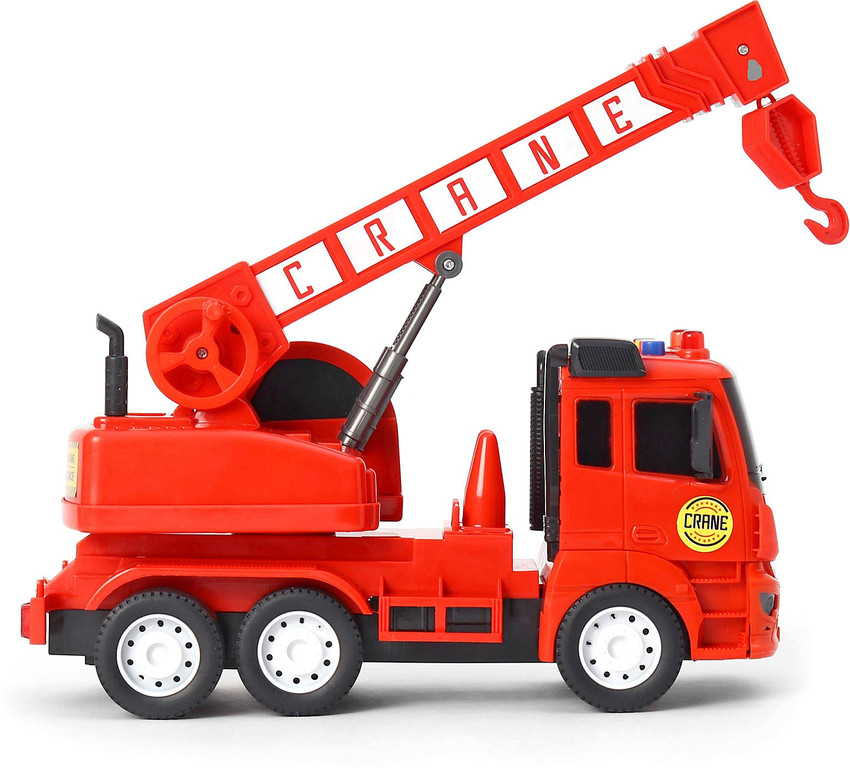 Miniature Mart Big Size Construction Crane Truck Hand Push Go