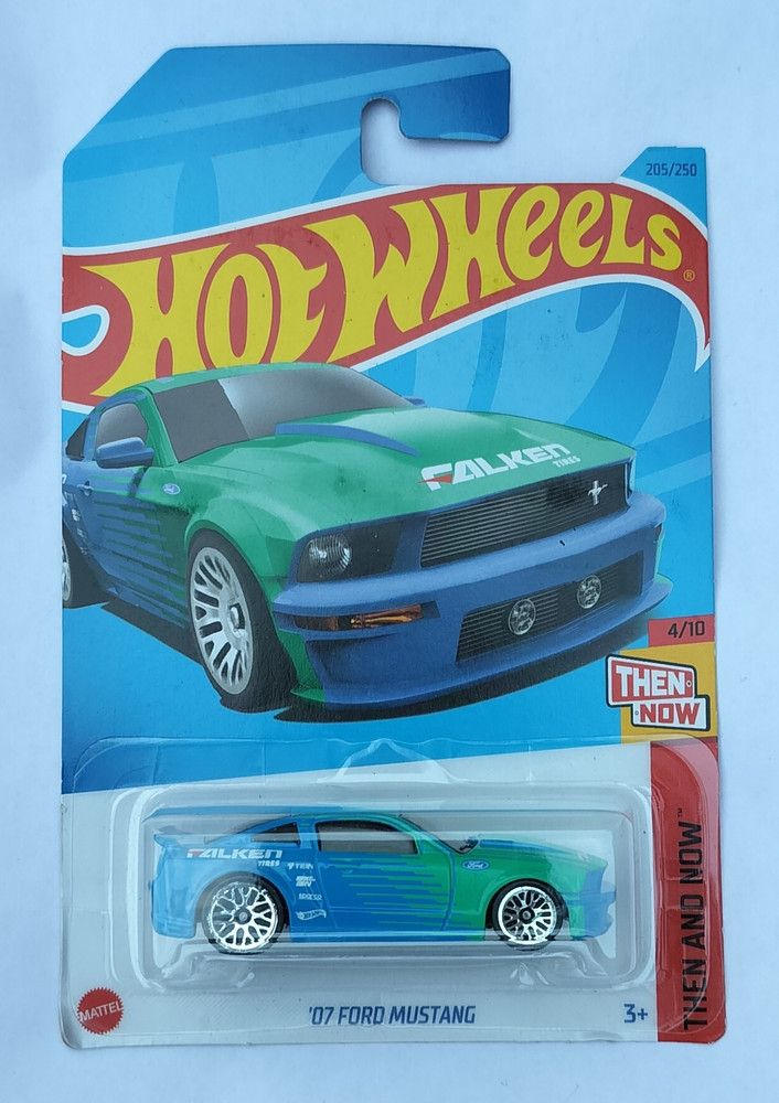 2007 mustang online hot wheels