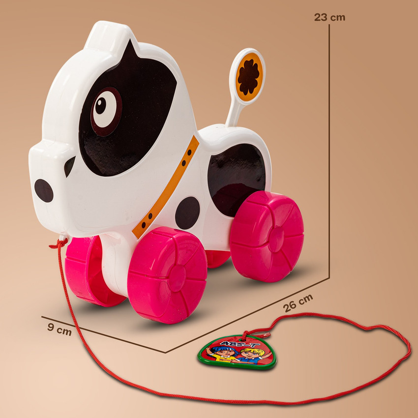 Toy dog hotsell pull string