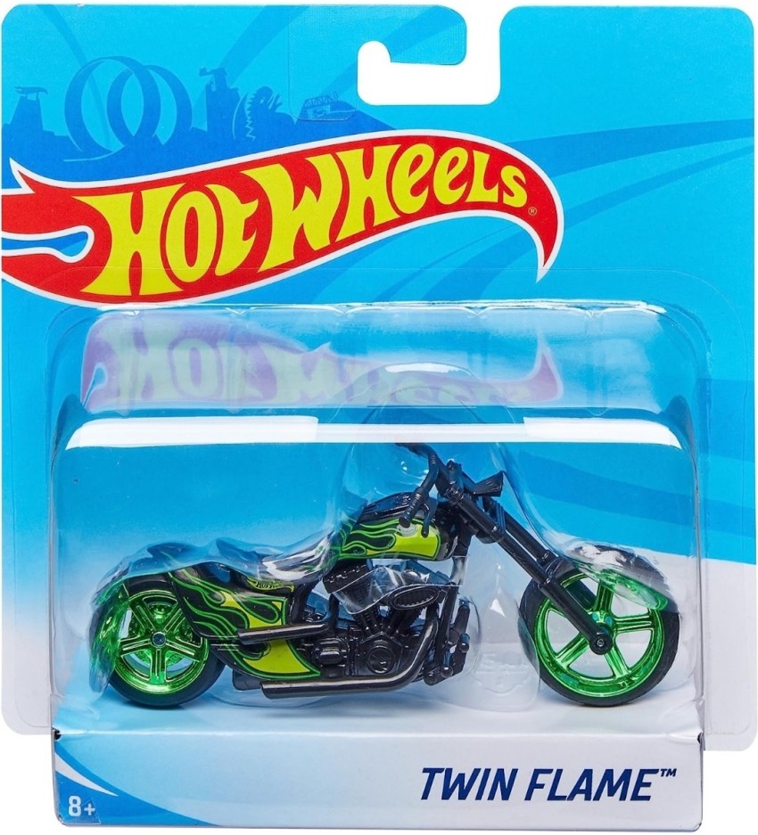 HOT WHEELS TWIN FLAME BIKE PACK OF ONE DIECAST TOY VEHICLE TWIN FLAME BIKE PACK OF ONE DIECAST TOY VEHICLE shop for HOT WHEELS products in India. Flipkart