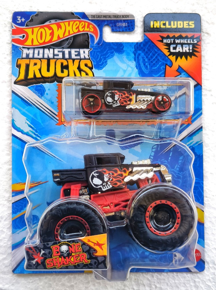 The Very Best of Bone Shaker!  Hot Wheels Monster Trucks 