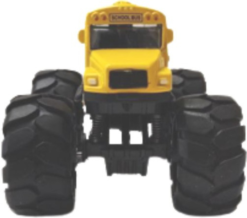 Jai Global Enterprises Monster School Bus Toy for Kids Pull Back Model Metal Made Toy Monster School Bus Toy for Kids Pull Back Model Metal Made Toy shop for Jai