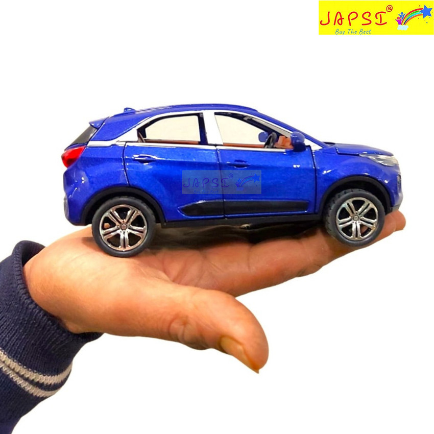 JAPSI TATA Nexon Toy Car 1 32 Scale Die Cast Pull Back Car Toys for Kids TATA Nexon Toy Car 1 32 Scale Die Cast Pull Back Car Toys for Kids