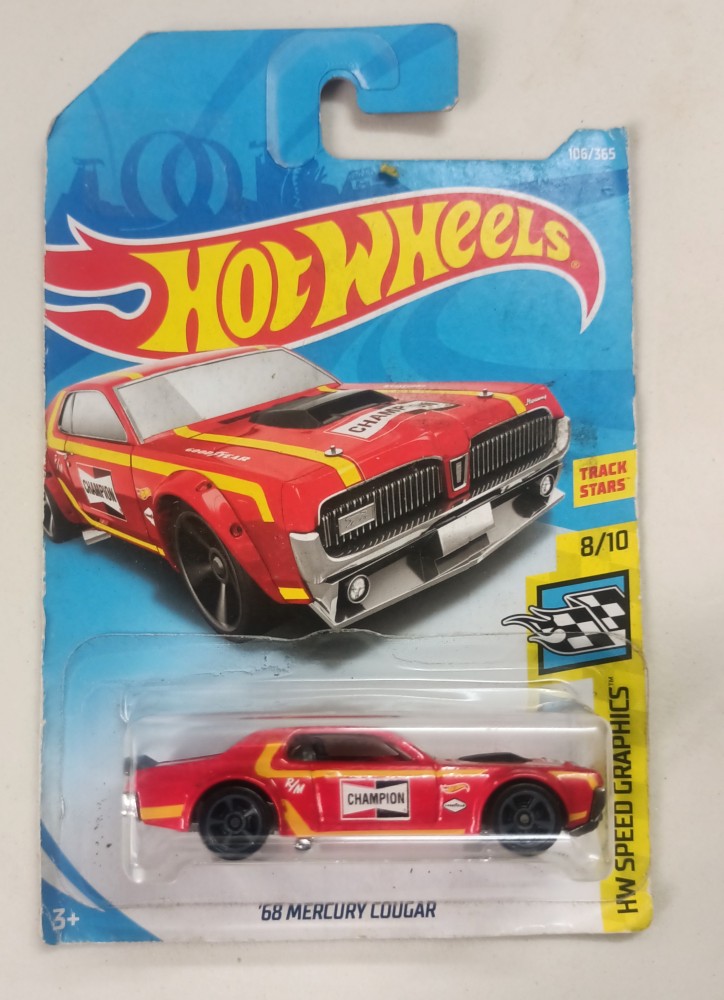 Hot wheels cheap 68 mercury cougar