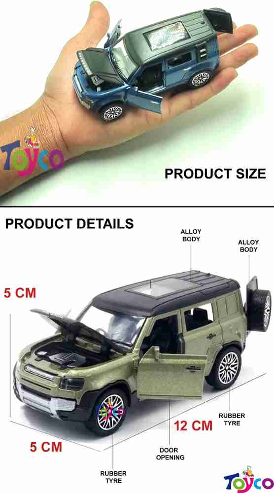 Toyco 1 32 Scale Alloy Die Cast Metal SUV Car Toy for Kids Open Door Pull Back 1 32 Scale Alloy Die Cast Metal SUV Car Toy for Kids Open Door