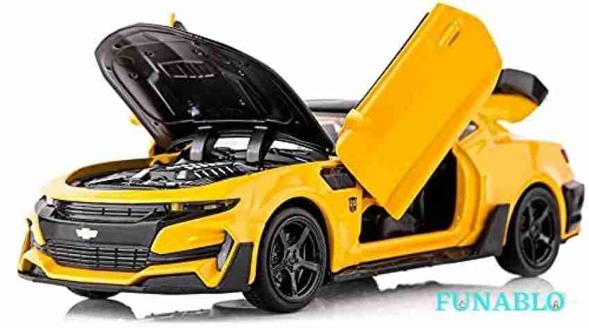 Buy TOKAXI 1/36 Scale Chevrolet Camaro Diecast Cars Models,Camaro Bumblebee  Pull Back Toy Cars,Cars Gifts for Boys Girls(Yellow) Online at  desertcartINDIA