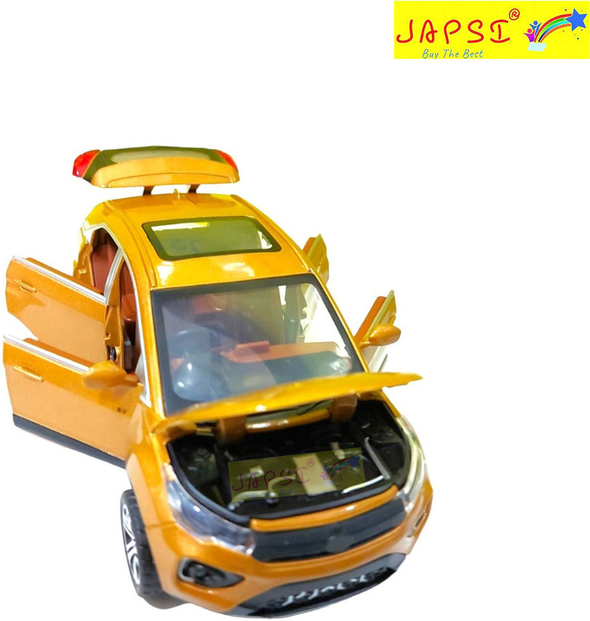 JAPSI TATA Nexon Toy Car 1 32 Scale Die Cast Pull Back Car Toys for Kids TATA Nexon Toy Car 1 32 Scale Die Cast Pull Back Car Toys for Kids
