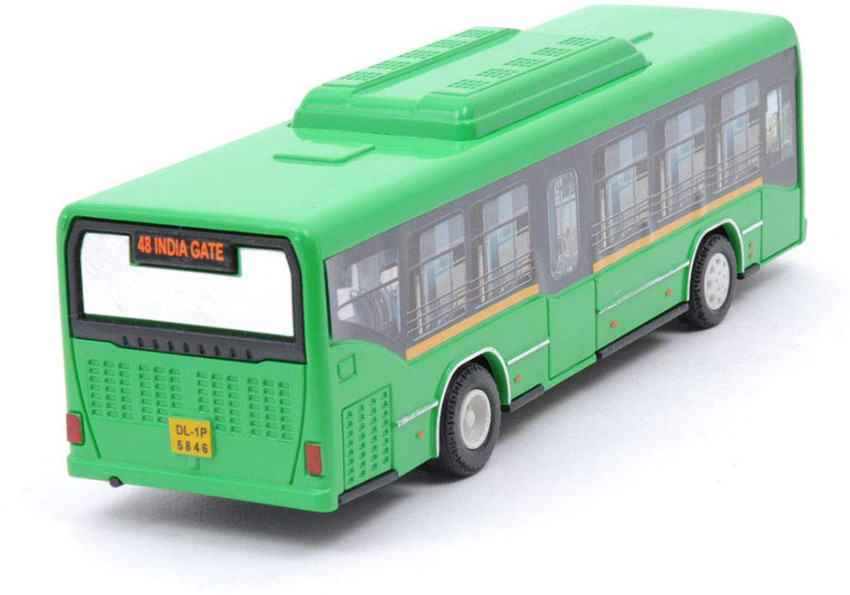 Green discount toys bus