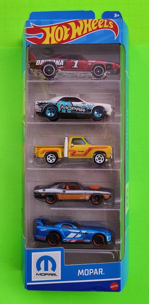 Outlet Hot Wheels Mopar series set of 5