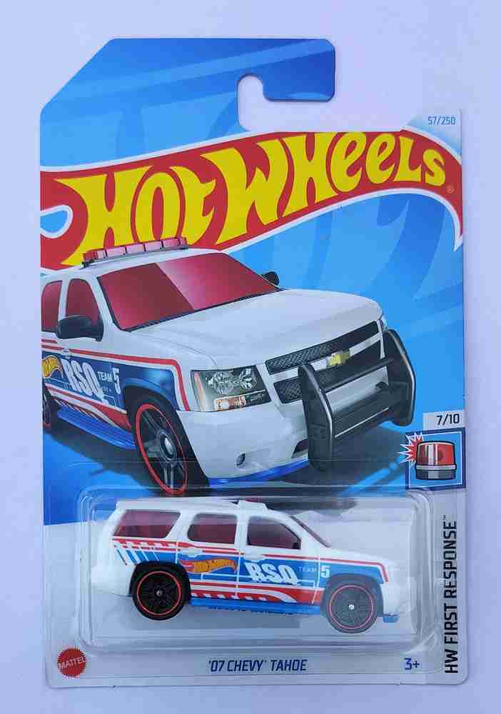 HOT WHEELS HW FIRST RESPONSE 7 10 07 CHEVY TAHOE TOY CAR HW FIRST RESPONSE 7 10 07 CHEVY TAHOE TOY CAR shop for HOT WHEELS products in India. Flipkart