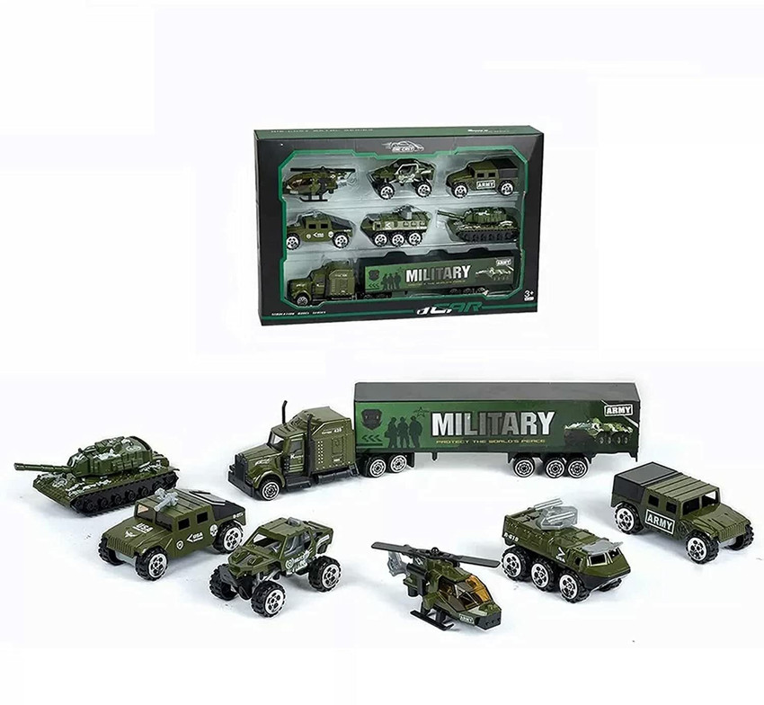 Metal military outlet toy vehicles