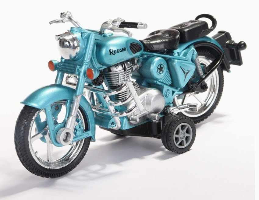 viaan world New PULLBACK Rugged Bike Same like Bullet Bike Toy