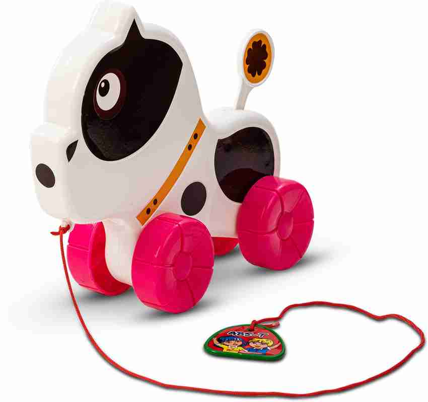 baybee Pitbull Dog Baby Pull Along Toys for Kids with String Rattle Sound Tail Pitbull Dog Baby Pull Along Toys for Kids with String Rattle Sound Tail shop