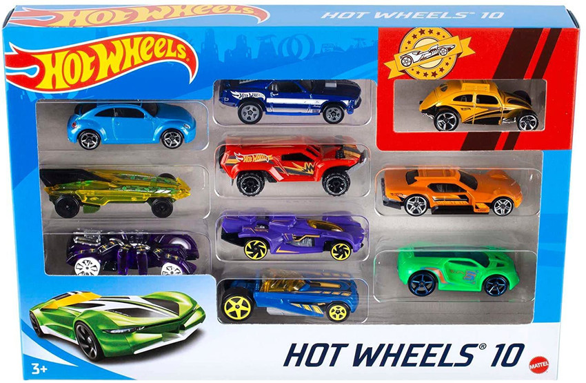 Hot wheels metal sign top