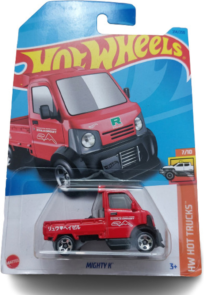 Caminhão Hot Wheels Might K Hcw70 Rosa C