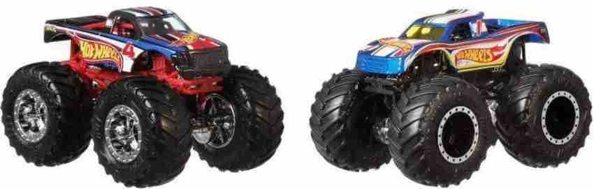 Hot Wheels Monster Trucks Hot Wheels 4 Vs Hot Wheels 1 - Mattel Toy Mania -  Loja ToyMania